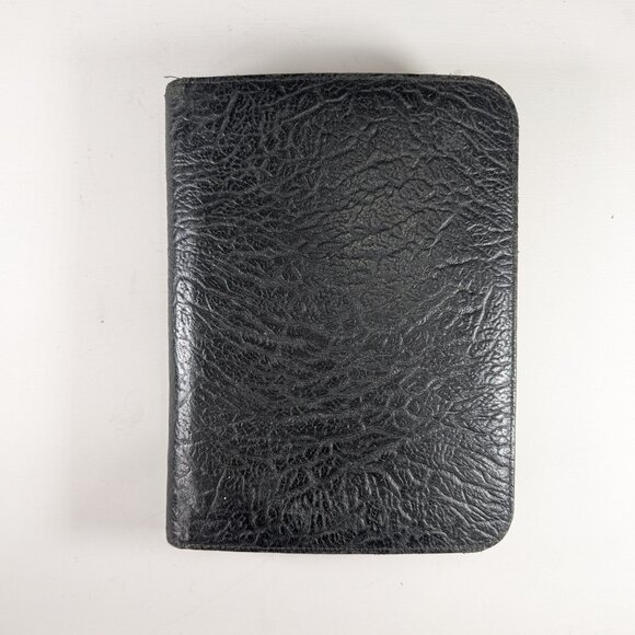 Zero waste men´s travel grooming kit, Vintage toiletries bag with reusable cases - Picture 10 of 16